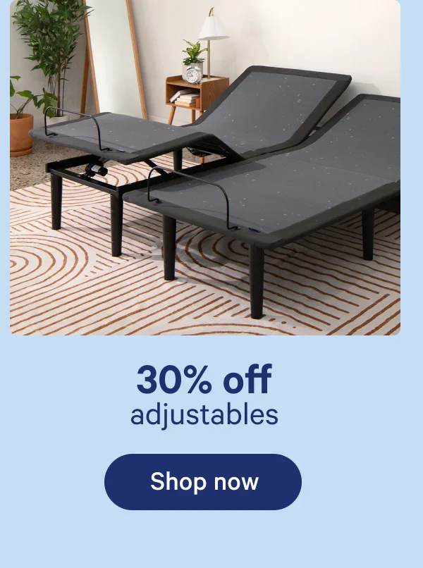 30% off adjustables