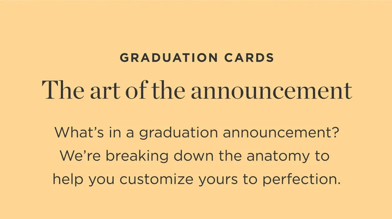 The Art of the Announcement