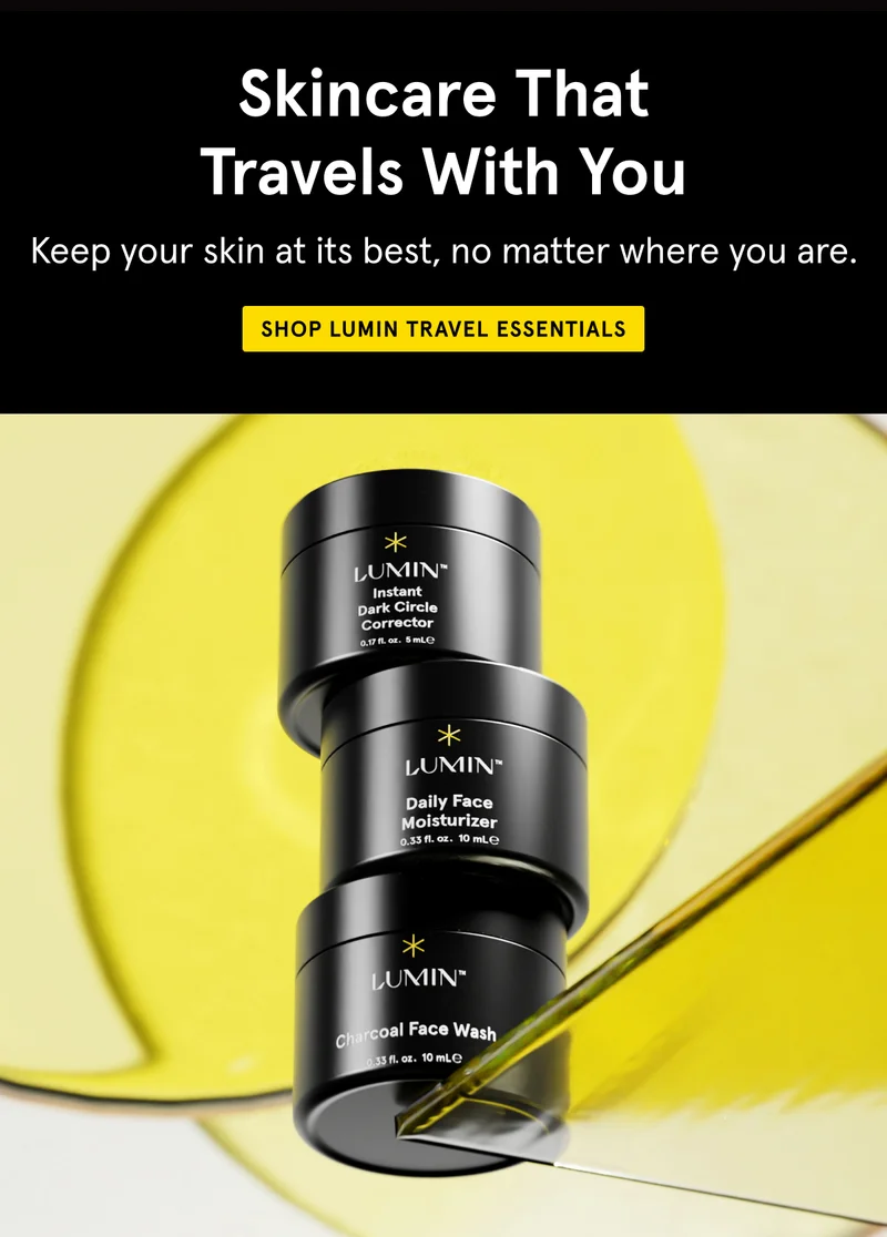 Shop Lumin Travel Essentials