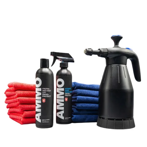 AMMO Anti-Salt Hoseless Wash Kit