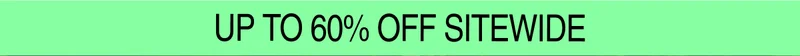 Up To 60% Off Sitewide