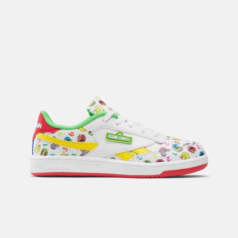 Image of Reebok x Sesame Street Club C Revenge Shoes - Little Kids