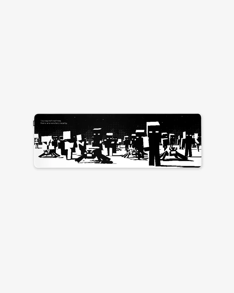 Image of The Monsters Nearby Desk Mat