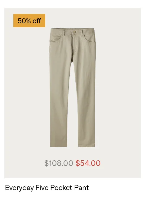 Everyday Five Pocket Pant