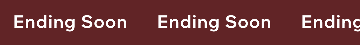 Ending Soon