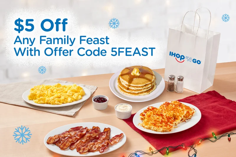 $5 Off Any Family Feast with Offer Code discount code