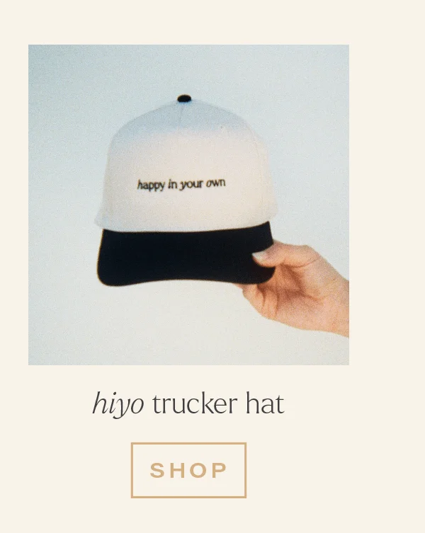 HIYO TRUCKER HAT [SHOP]