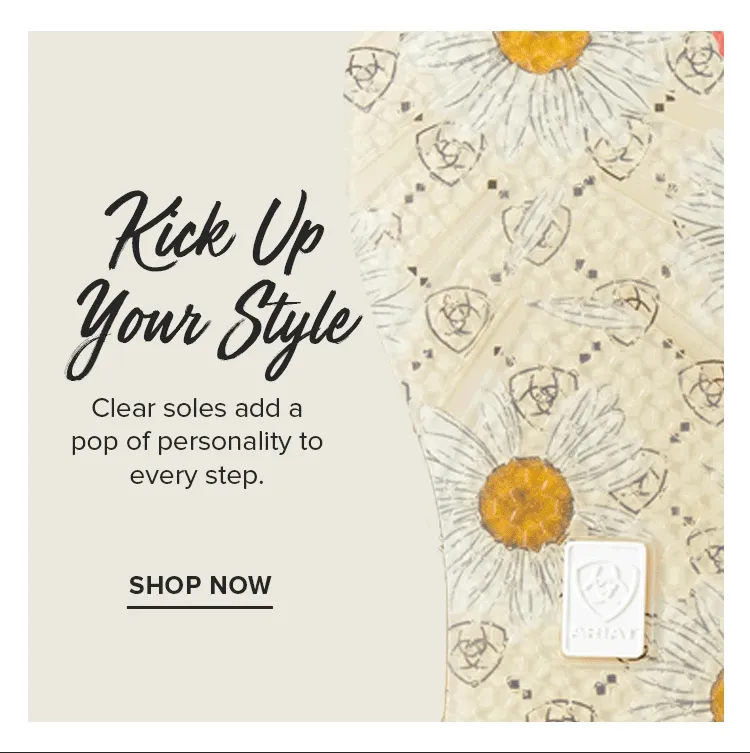 KICK UP YOUR STYLE | SHOP NOW