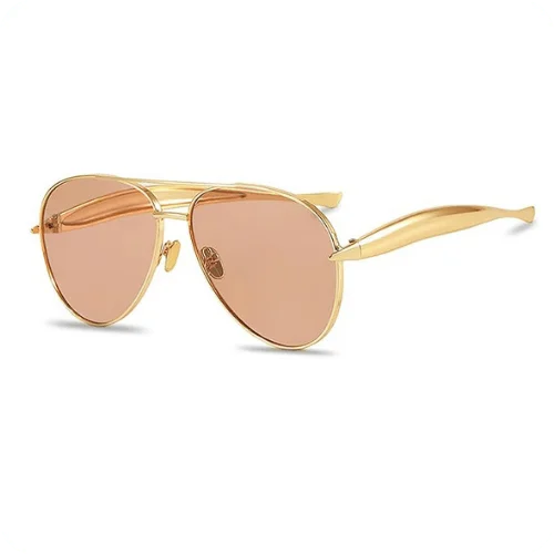 Oversized Aviators with sardine arms