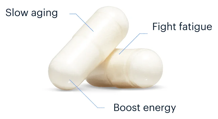 Slow aging | Fight fatigue | Boost energy