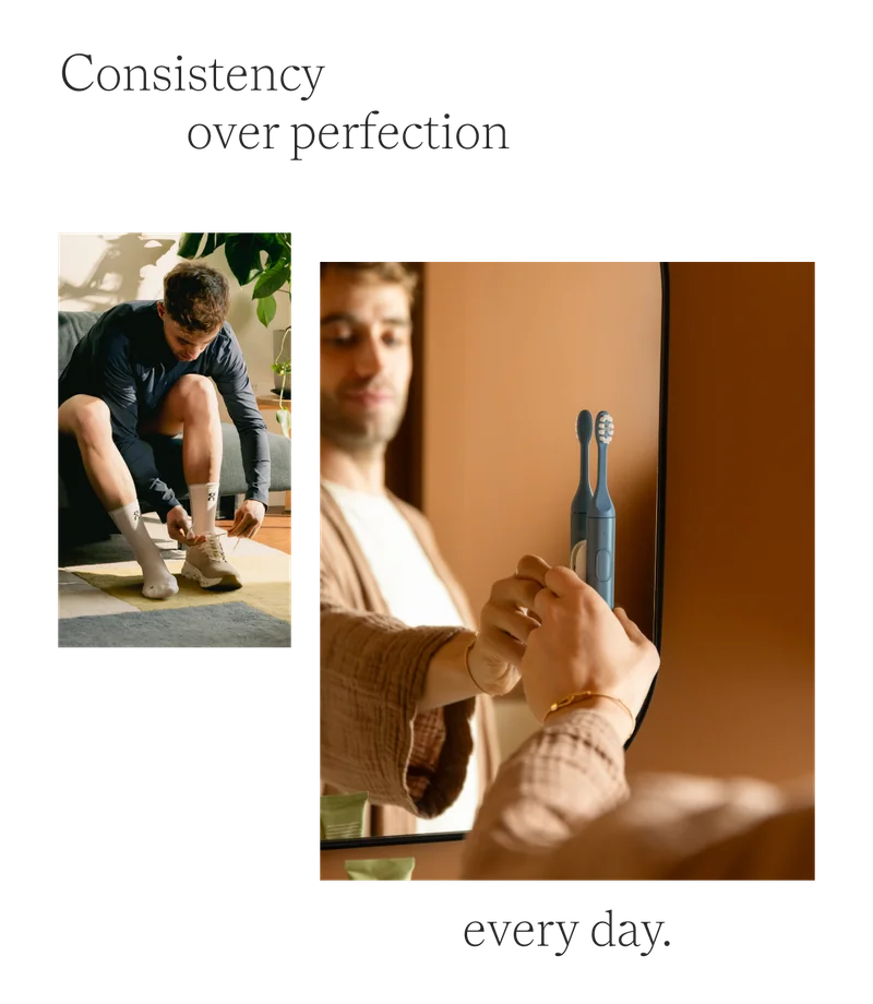 Consistency over perfection, every day