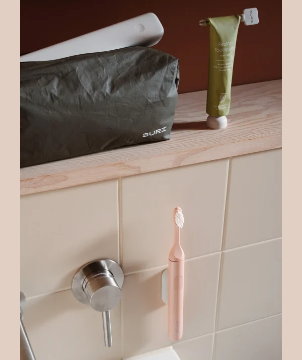 suri bundle in bathroom