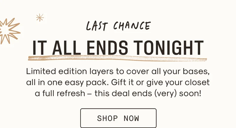 IT ALL ENDS TONIGHT