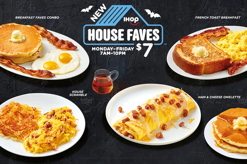 NEW HOUSE FAVES MONDAY-FRIDAY 7AM-10PM. JUST $7.