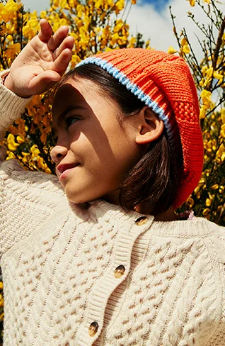 Novelty Beret Orange Pumpkin