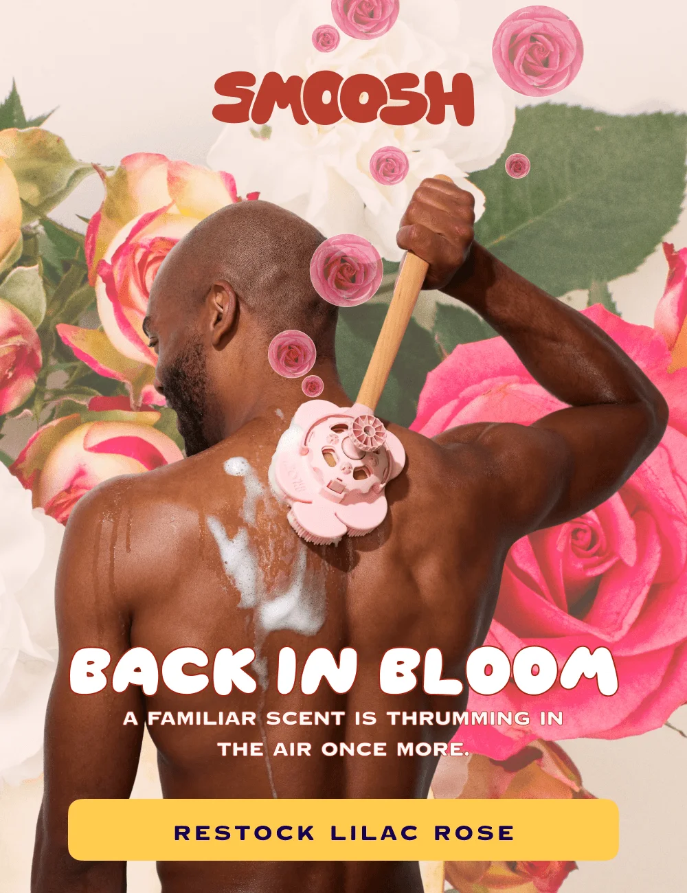 Back in Bloom, A familiar scent is thrumming in the air once more. Restock Lilac Rose
