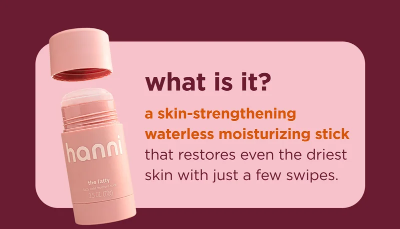 what is it? a skin-strengthening waterless moisturizing stick that restores even the driest skin with just a few swipes.