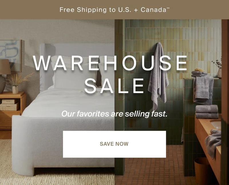 Warehouse Sale Going Fast | Save Now