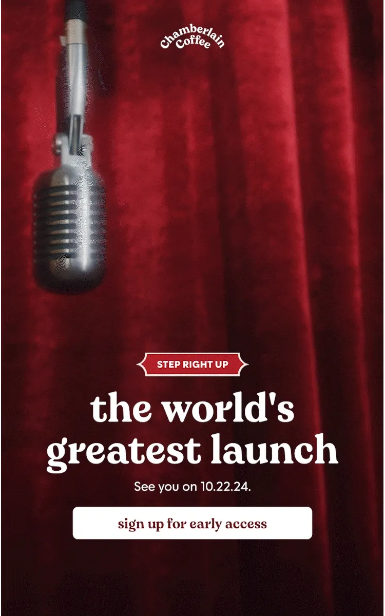 the world's greatest launch. see you on 10.22.24.