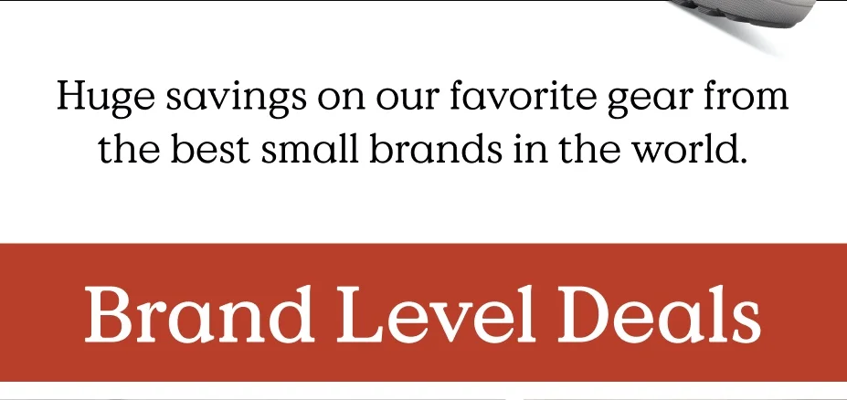 Brand Level Deals