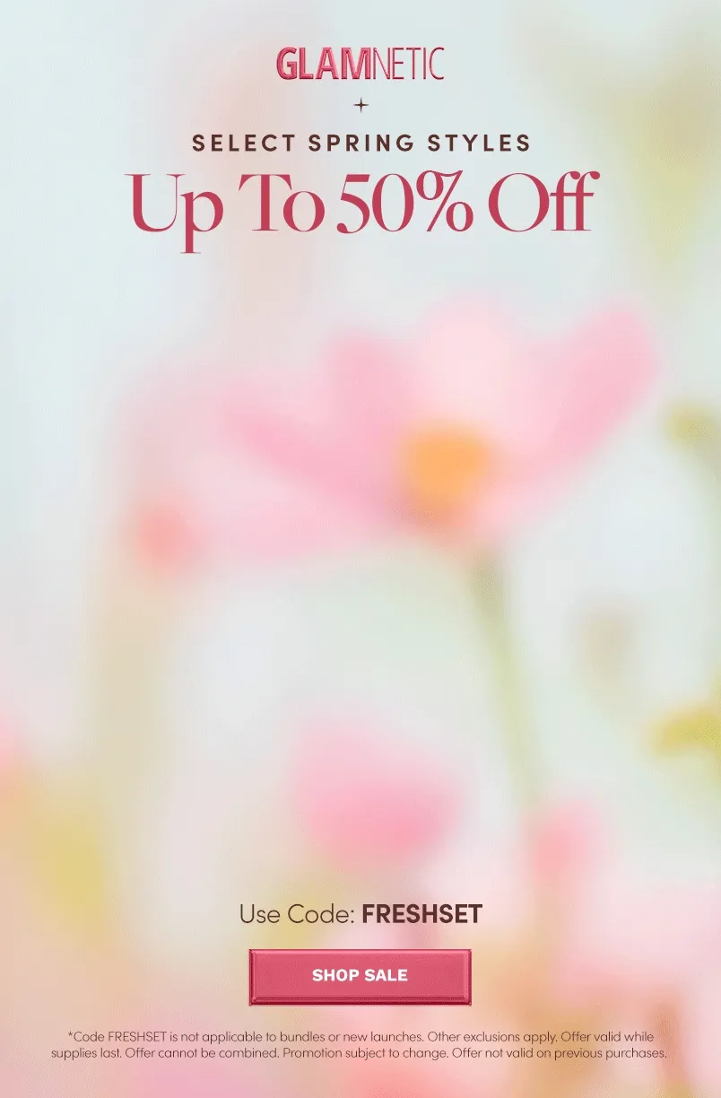 Shop up to 50% off Spring Nail Styles with the code FRESHSET