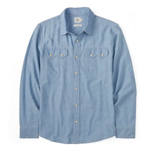 Slub Chambray Sawtooth Western Shirt
