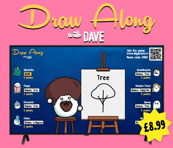Draw Along With Dave
