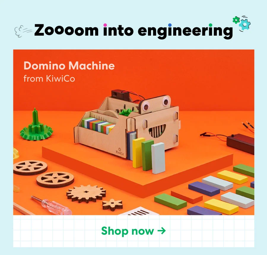 Domino Machine from KiwiCo
