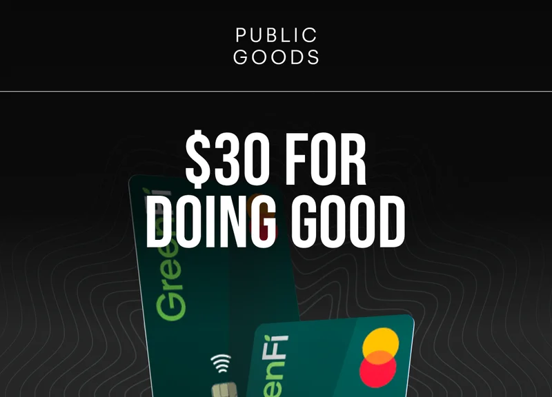 $30 for doing good