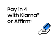 Pay in 4 with Klarna or Affirm