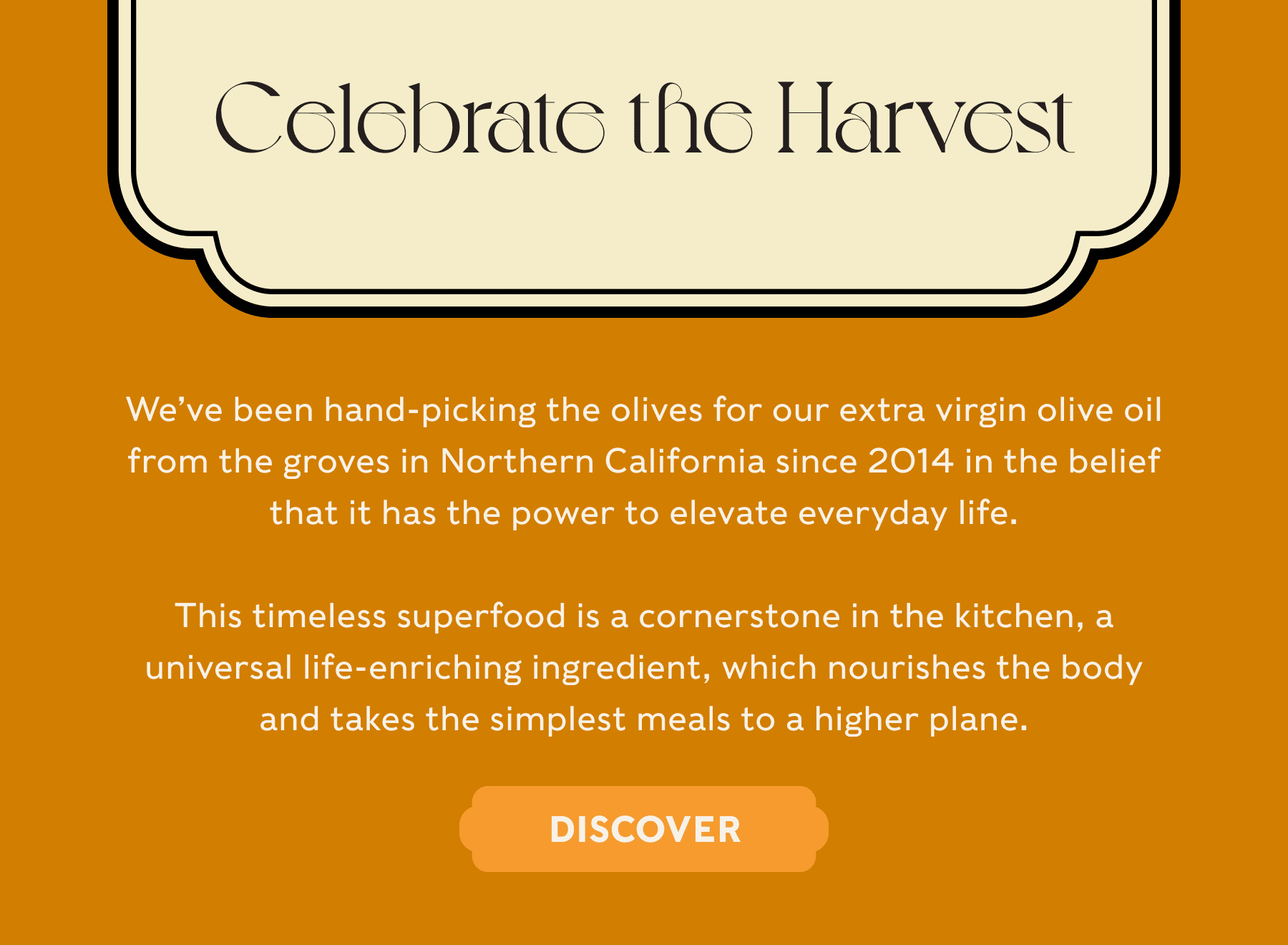 Celebrate the Harvest - DISCOVER