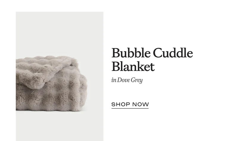shop the bubble cuddle blanket! shop the bubble cuddle blanket!