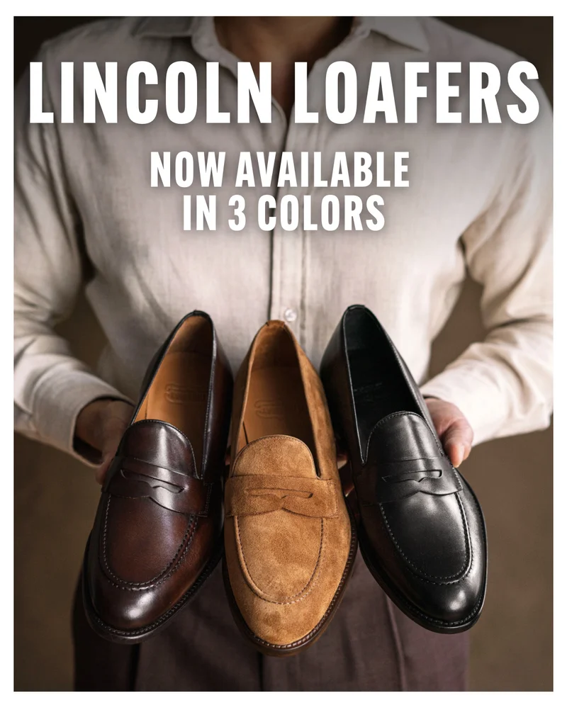 Lincoln Loafers: Now In 3 Colors