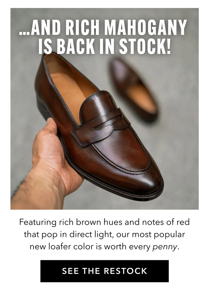 Rich Mahogany Is Back In Stock!