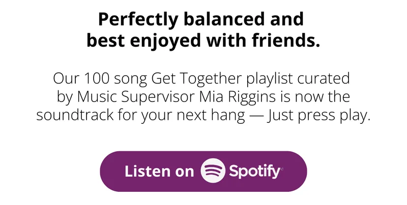 Perfectly balanced and best enjoyed with friends