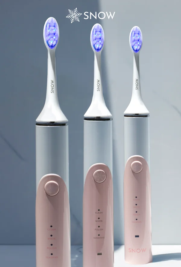BACK IN STOCK: Pink LED Whitening Electric Toothbrush