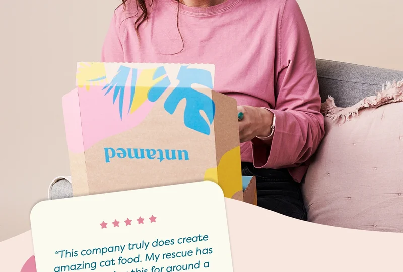 “This company truly does create amazing cat food. My rescue has been enjoying this for around a year now and honestly she has never looked as happy and healthy as she does today. Shiny coat, brighter eyes and way more playful. Bonus; no more smelly litter box. Highly recommend”