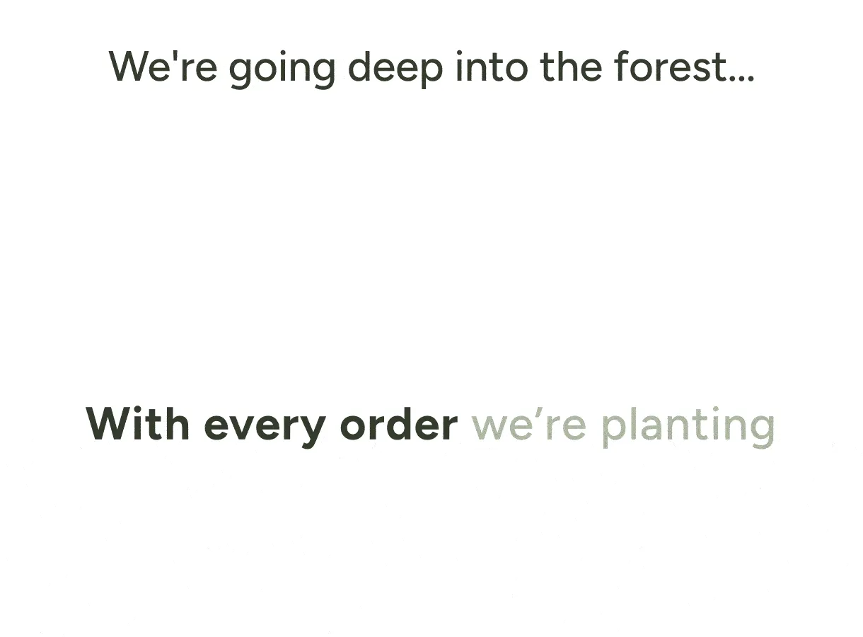 Plant 5 trees