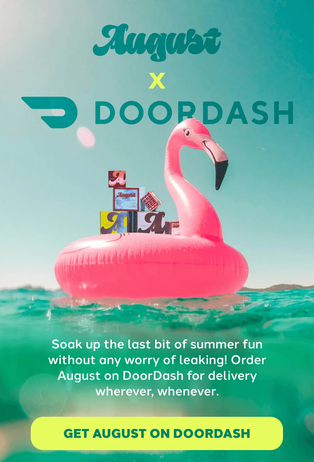 [GET AUGUST ON DOORDASH]