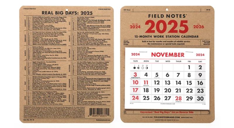 Workstation Calendar