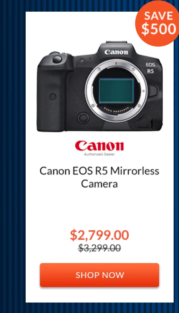 Canon EOS R5 Mirrorless Camera