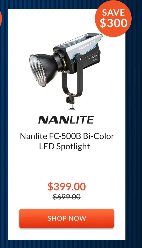 Nanlite FC 500 Bi-Color LED Spotlight