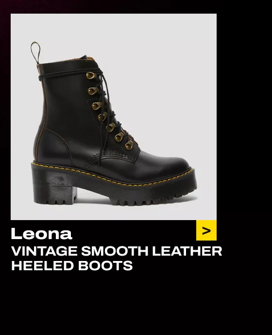 Leona Women's Vintage Smooth Leather Heeled Boots