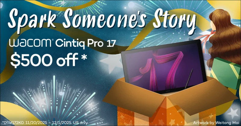Save $500 on Cintiq Pro 17