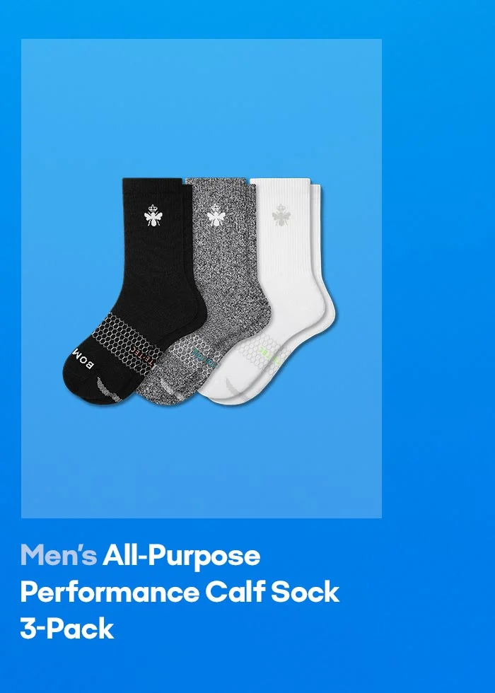 Men's All-Purpose Performance Calf Sock 3-Pack