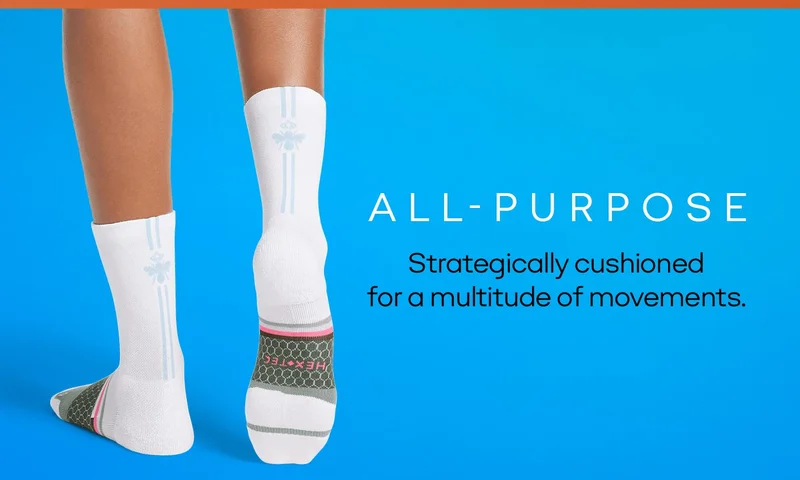 ALL-PURPOSE | Strategically cushioned for a multitude of movements.