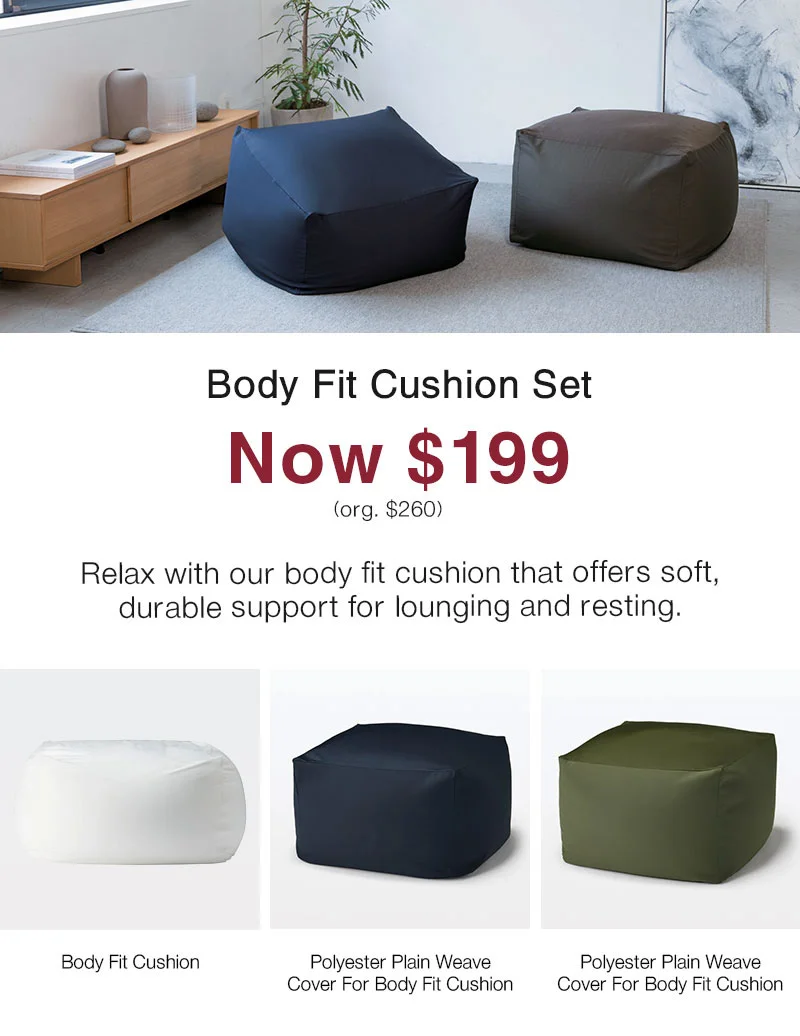 Shop Body Fit Cushion Set