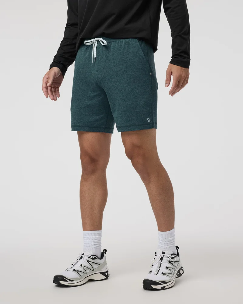 Image of Ponto Performance Short 7" | Deep Sea Heather