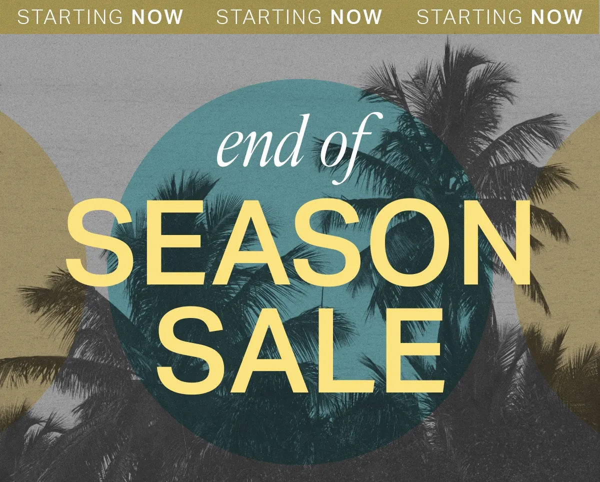 End Of Season Sale
