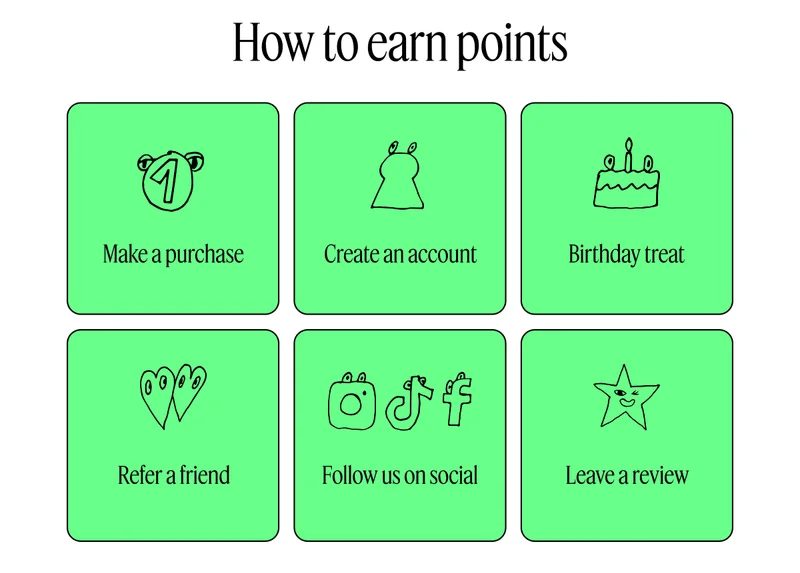 How to earn points